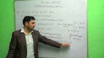 CSIR-NET Mathematical Science June 2011 Question-24