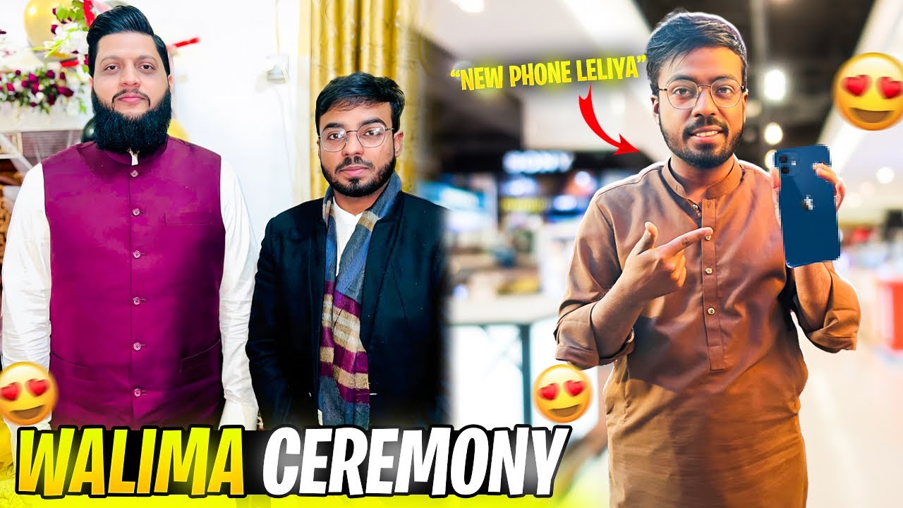 Walima Ceremony Full Vlog 💍 | New iPhone 13 Pro Max Le Liya 😍 