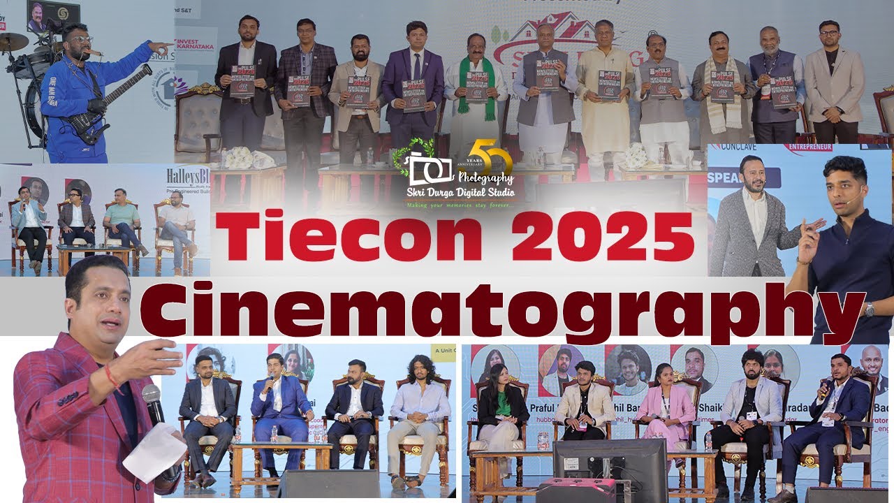 TiECON 2025 | Cinematography | SDDS Photography | TiE Hubli