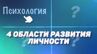 4 области развития личности 4 области развития личности