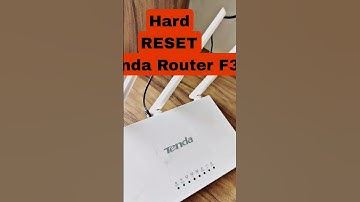 Reset Tenda F3 | How To Reset Tenda Router | Tenda F3 Reset #tenda