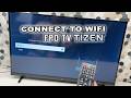 How to connect to Wifi Your FPD TV TIZEN OS