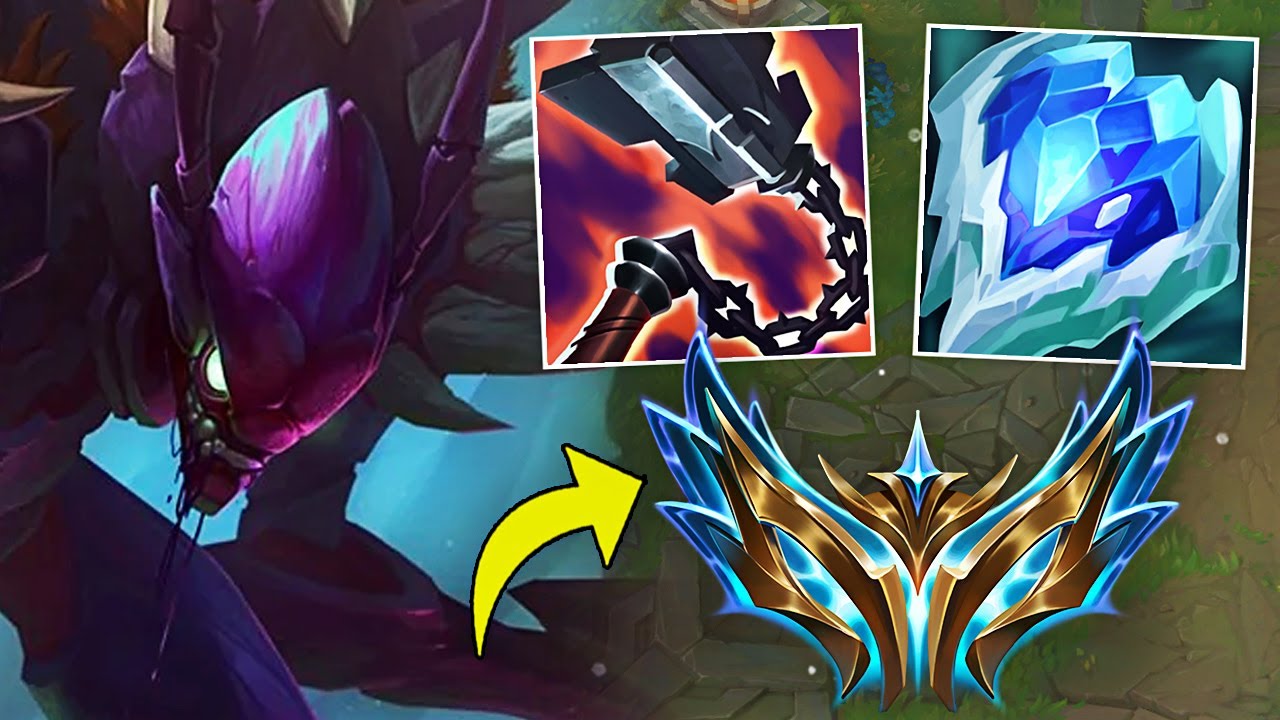 This guy got Challenger playing Tank Kha'zix mid.. so I tried his build and became an UNKILLABLE BUG