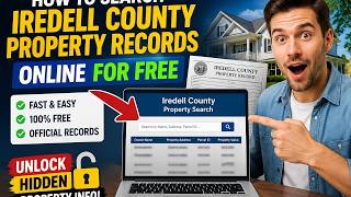 How to search Iredell County property records online for free
