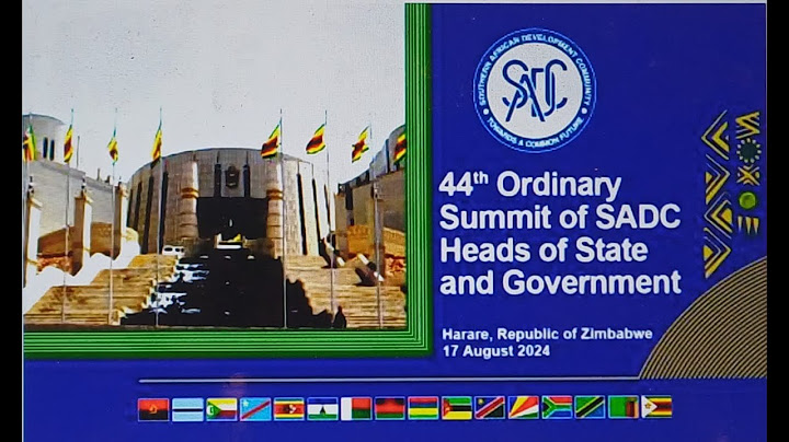 President Cyril Ramaphosa attends the 44th Ordinary Summit of SADC Heads of State and Government