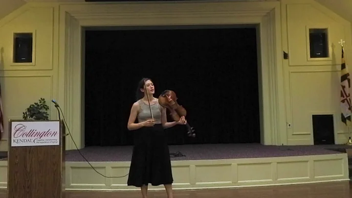 Soloist Series: Tonya Burton, Solo Bach and Reger ...