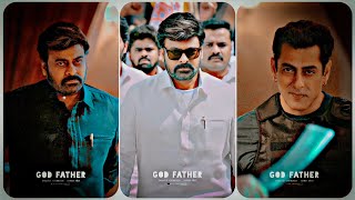 God Father Whatsapp Status | Salman Khan | Megastar Chiranjeevi | God Father Trailer | 4k Status - hdvideostatus.com