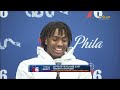 Tyrese Maxey Postgame Interview | Philadelphia 76ers beat Cleveland Cavaliers 125-119
