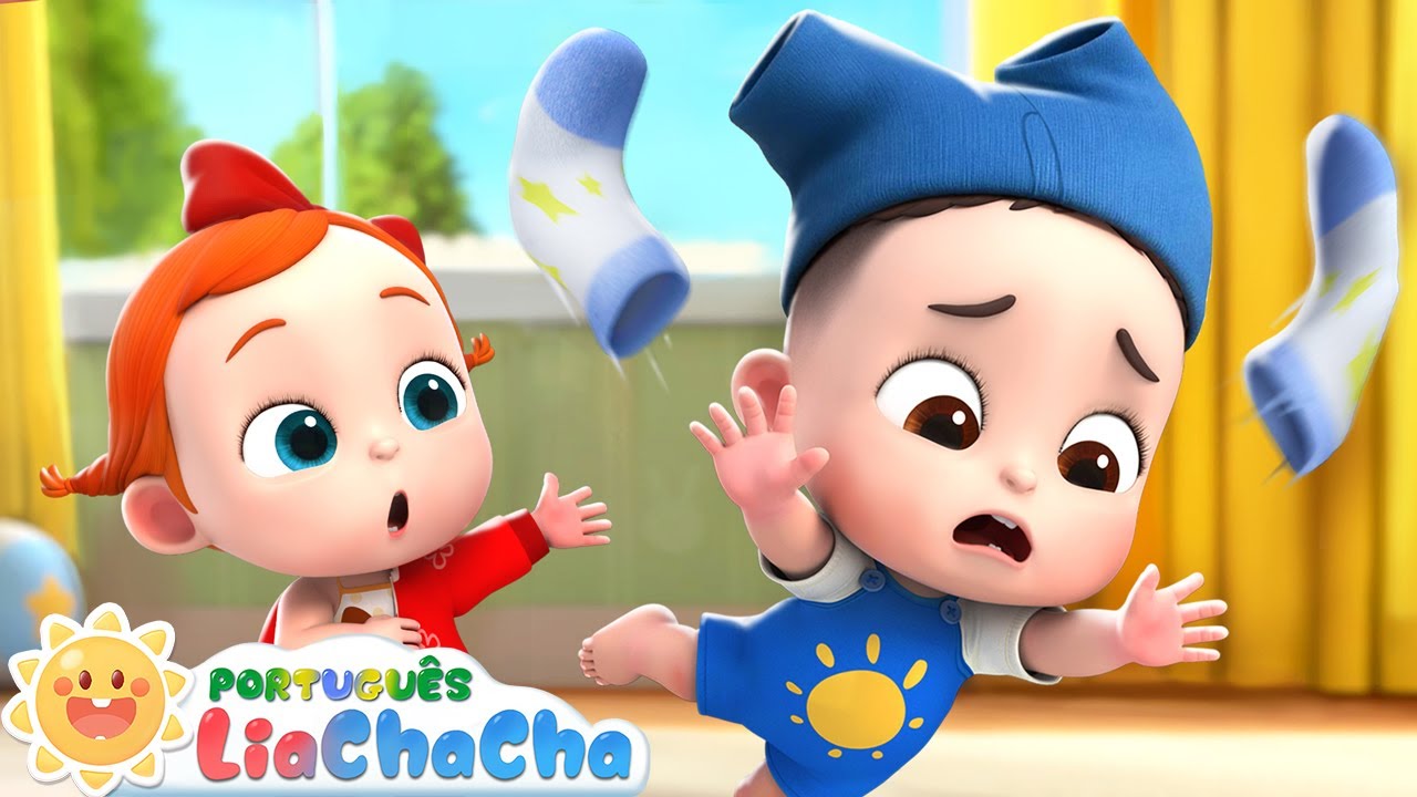 LiaChaCha em Português ☀️ Como Tirar as Roupas | Música Infantil & Canção de Ninar