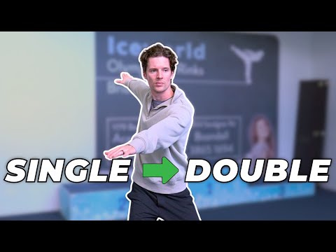 Comment passer du simple au double saut en patinage artistique