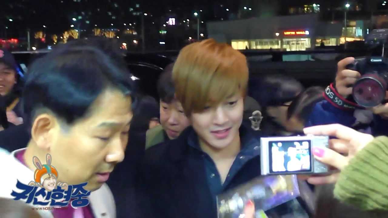 120122 KimHyunJoong in Kimpo Airport