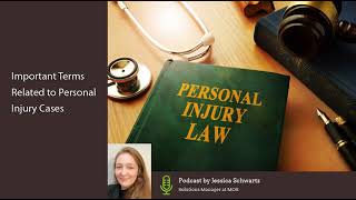 Terms Related to Personal Injury Cases