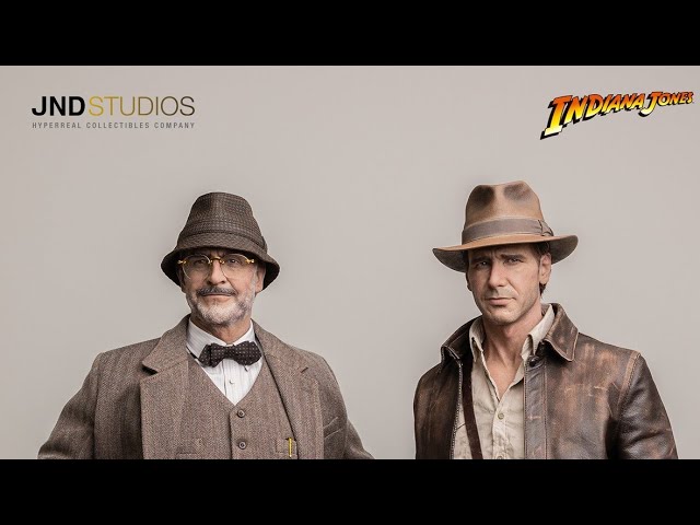 JND Studios Indiana Jones and the Last Crusade 1/3 Scale Hyperrealistic  Silicone Statues - Opinion 