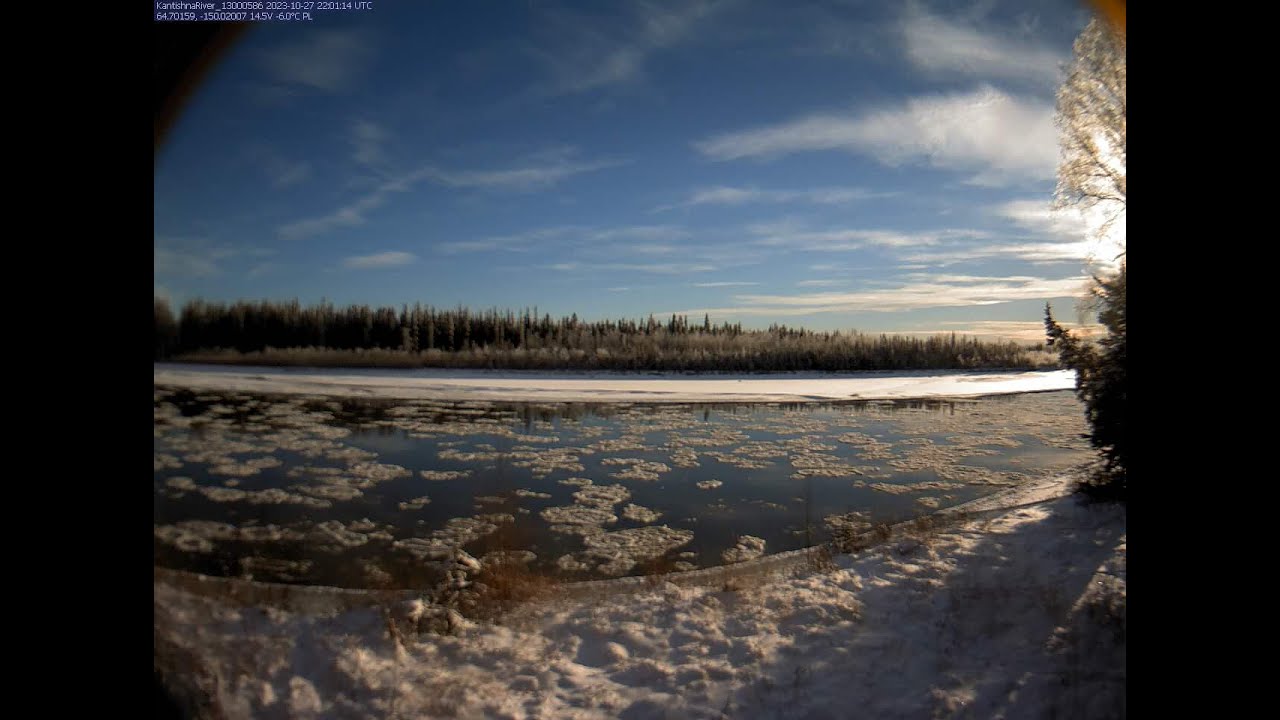 Freezeup Watch on the Kantishna River in 2023 YouTube