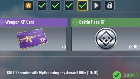 Call Of Duty Mobile Kill 10 Enemies with Hipfire using any Assault Rifle Task Complete
