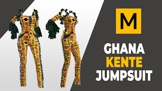 Ghana KENTE Jumpsuit screenshot 3