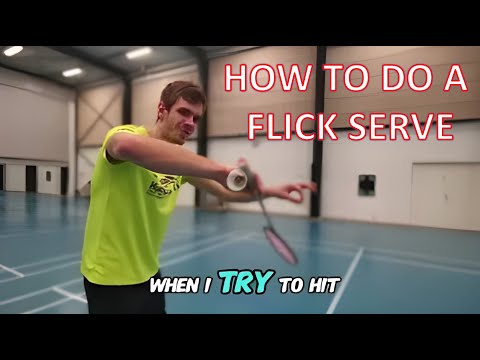 How to Do a Perfect Flick Serve in Badminton – Step by Step