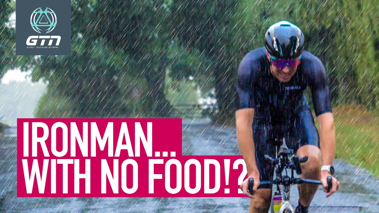 ⁣We Attempted An Ironman Without Food & This Is What Happened!