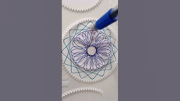 Double Blue Speedy Spirograph