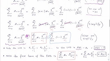 Combinatorics Bona Sec 8.2.1 Recurrence relations and exponential generating functions