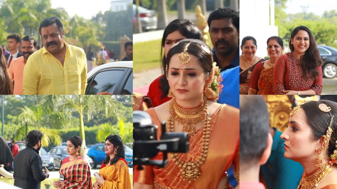 Actress Bhama Wedding | Actress Bhama & Arun Marriage ...