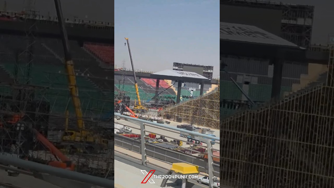 WWE Royal Rumble 2026 &ndash; Arena Updated Look #wwe #wweroyalrumble #royalrumble