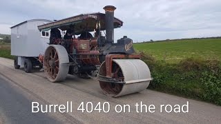 Burrell 4040 on the road from Stithians to Camborne
