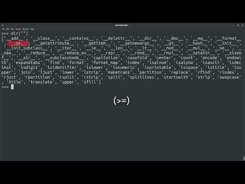 3  Классы и объекты в Python
