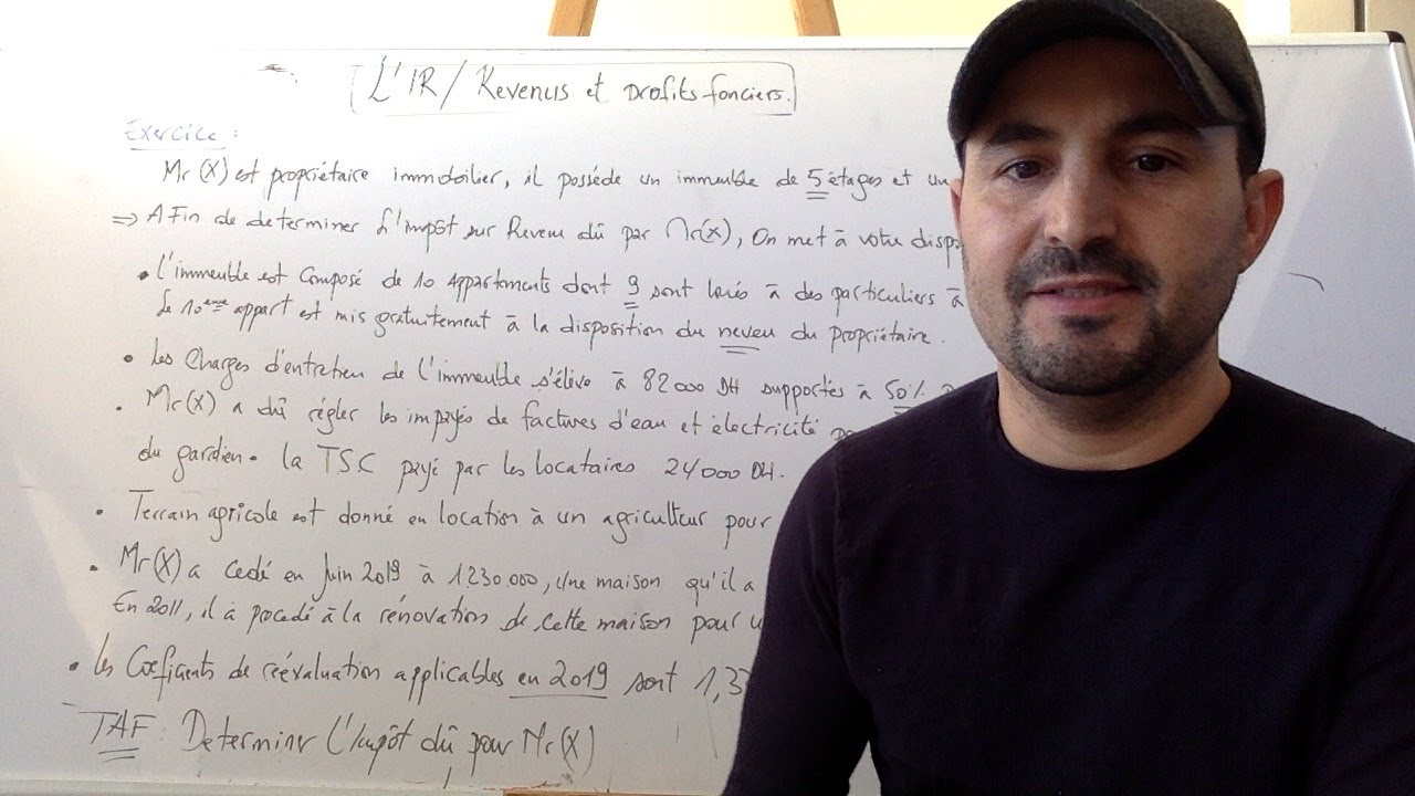 LIVE : EXERCICE DE L'IR /REVENUS ET PROFITS FONCIERS