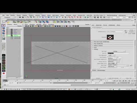Reticle plugin for Maya