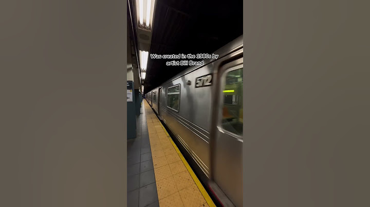 SECRET picture show hidden in the NYC subway