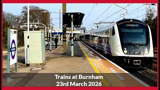 Trains At Burnham Monday Afternoon On The Gwml Gwr And Elizabeth Line 4K Part 3