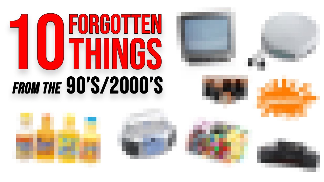 Only kids born in the 90s will remember these - YouTube