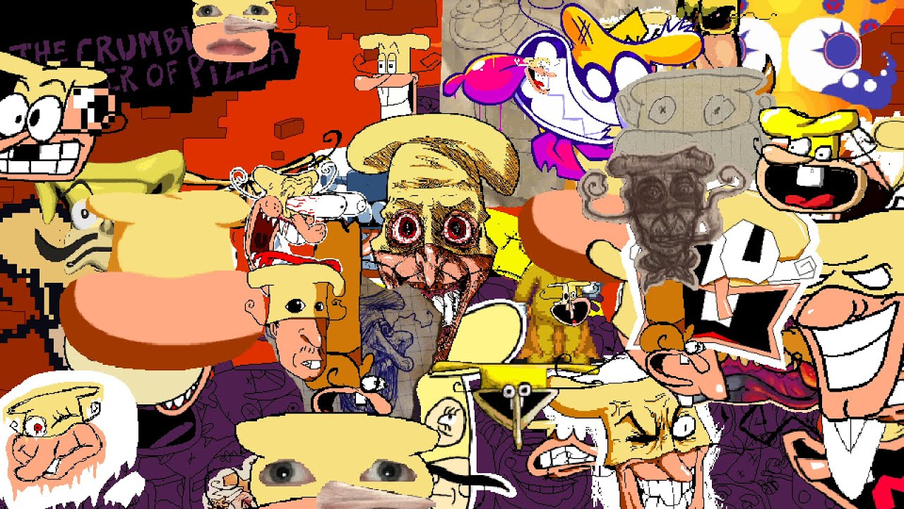 Pizza Tower -  The Crumbling Tower of Pizza (The Noise Update) + ENDING [P-RANK]