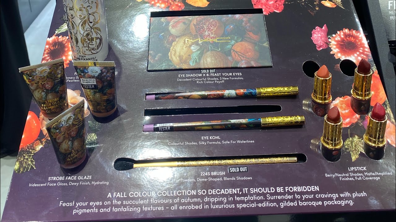 MAC COSMETICS TEMPTING FATE COLLECTIONS/2021