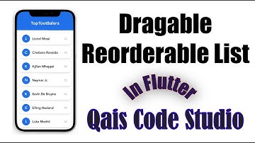 Flutter SliverReorderableList Draggable Widget in Urdu/Hindi | Beautiful UI, Basics to Advanced