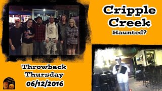 Is Cripple Creek Haunted? Spooky vlog and investigation at Maggie's (Throwback Thursday 2016) 