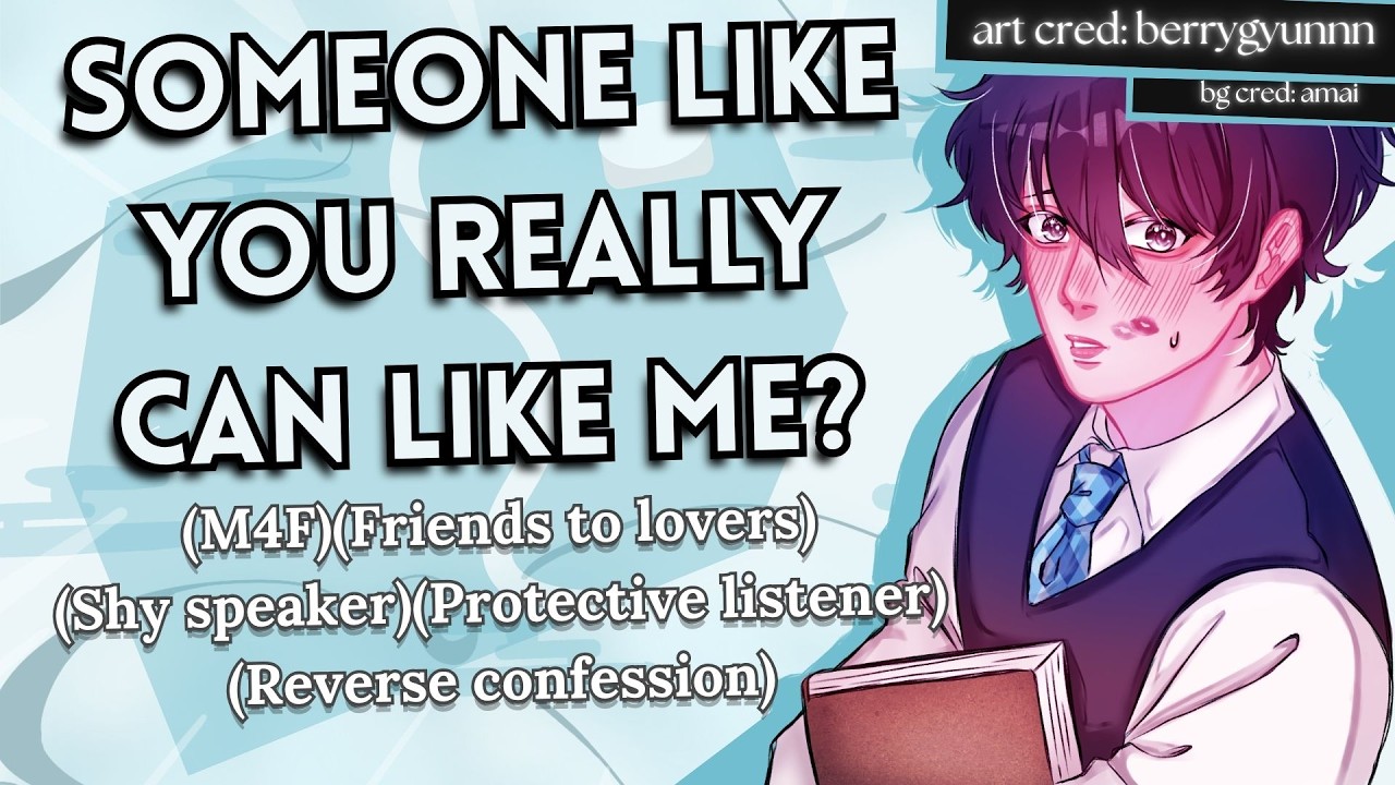 Kissing your shy nerdy crush in front of his mean bullies (M4F)(Friends to lovers)