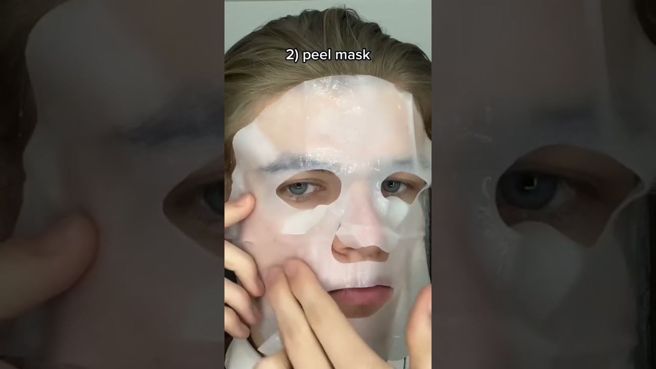 Trying Patrick Batemans skin care routine 