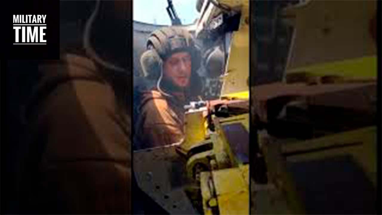 🔴Automatic charging mechanism in a Ukrainian T-64 tank 