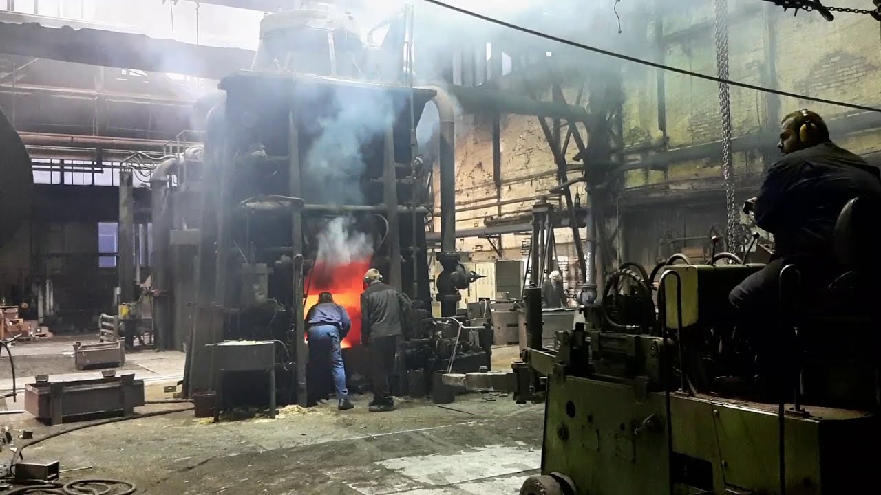 Poldi Kladno - prohlídka zápustkové kovárny