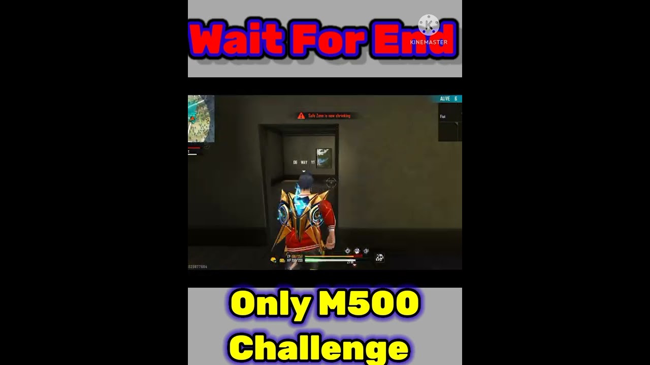 only m500 challenge in full map op gameplay 