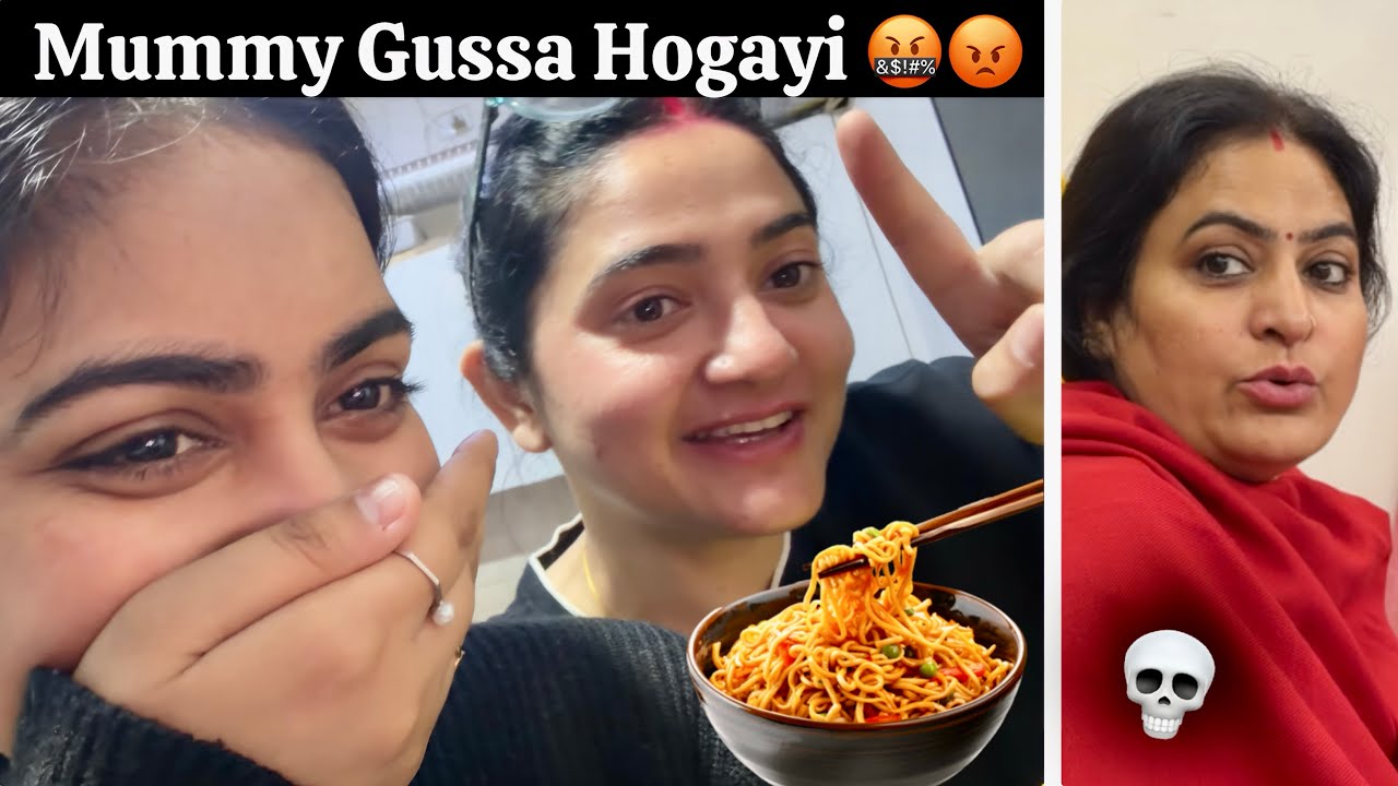 Raat 2 baje Maggi Banai 🍜 Mummy ka Khauf 😰 Rachit Rojha Vlogs