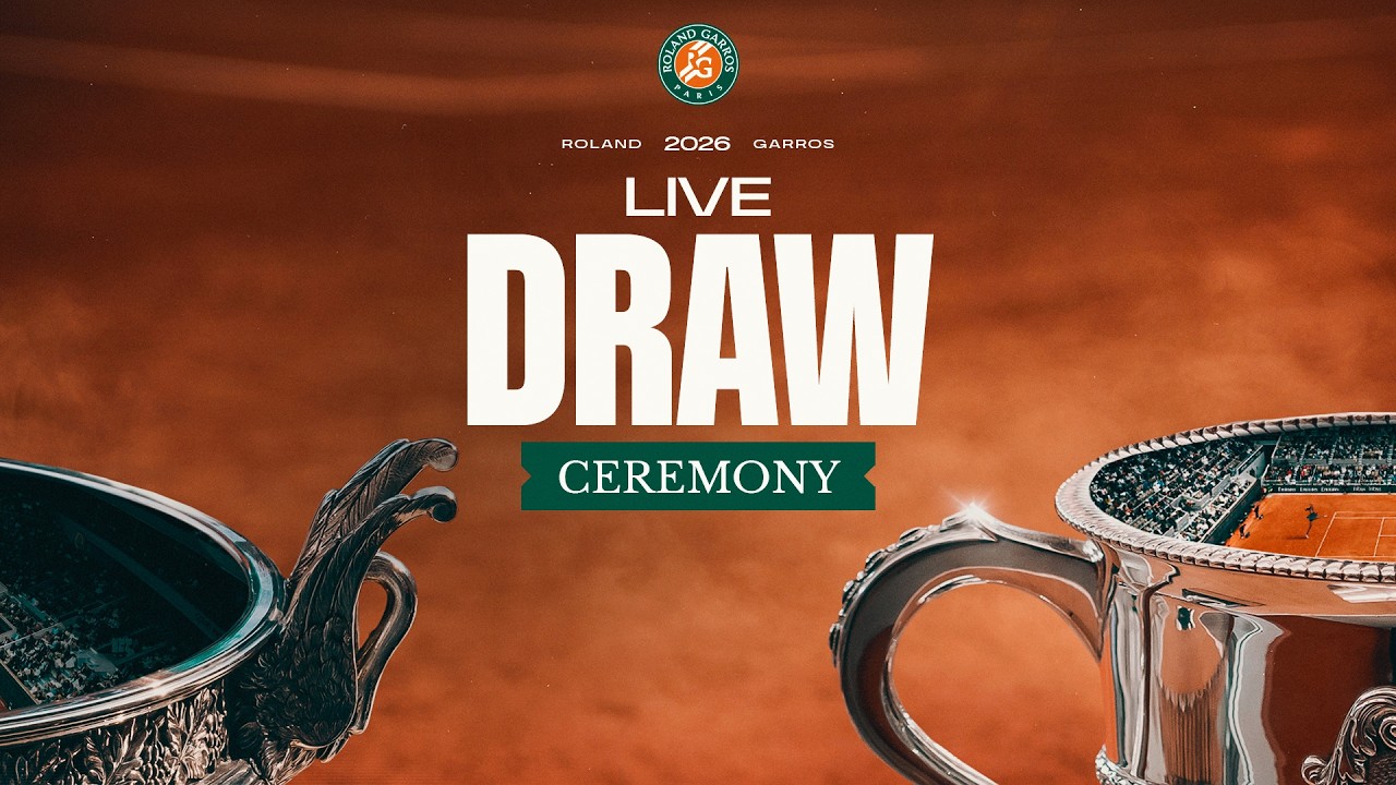 Draw Ceremony | LIVE | Roland-Garros 2026