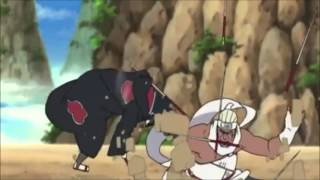 Sasuke vs killer bee AMV