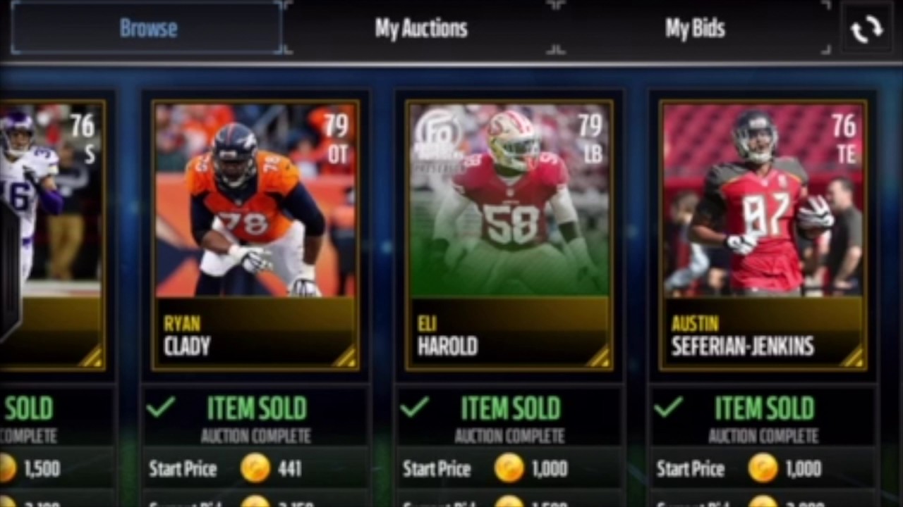 Madden Mobile 17 coin making method for beginners!!!