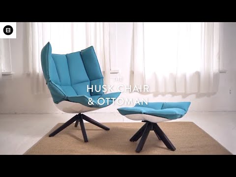 Husk Chair And Ottoman Replica By Patricia Urquiola Mid Century