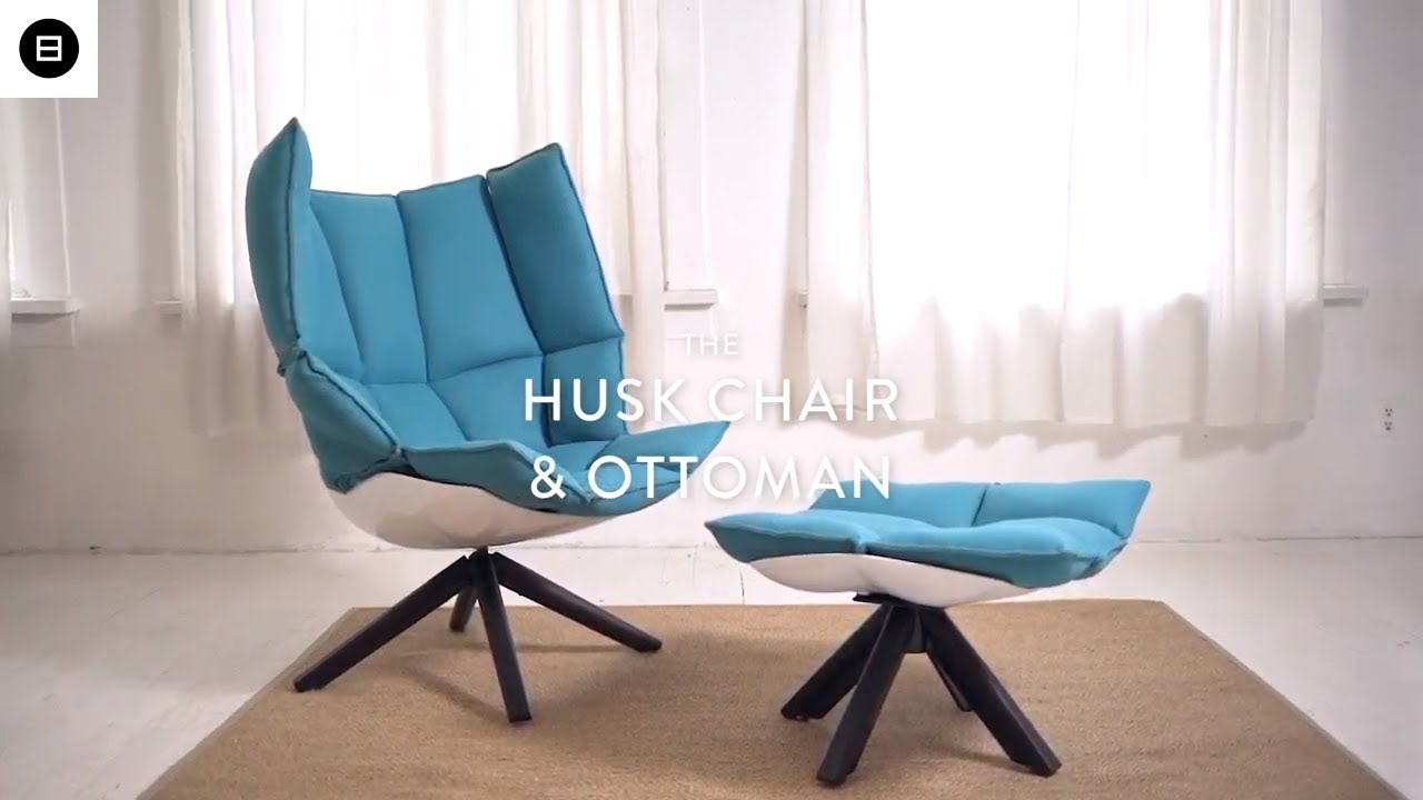 Husk Chair And Ottoman Replica By Patricia Urquiola Mid Century