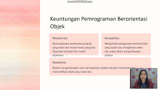 Konsep Dasar Pemrograman Berorientasi Objek