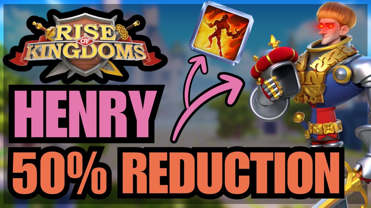 Henry in-depth Guide! The TANKIEST Archer Commander? Henry Skills and Pairs Rise of kingdoms